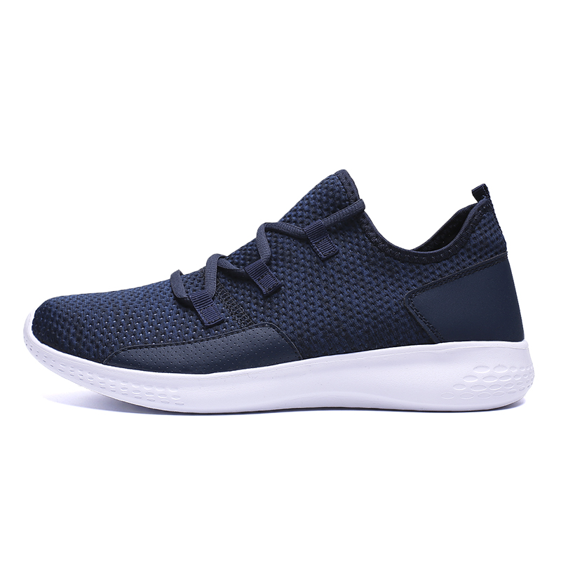 2021 New Arrival Large Size Knit Lightweighted Outdoor Sport Shoes Sneakers  for Men casual shoes