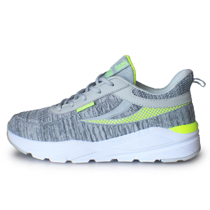 2020  fashionable simplicity breathable knit sport shoes