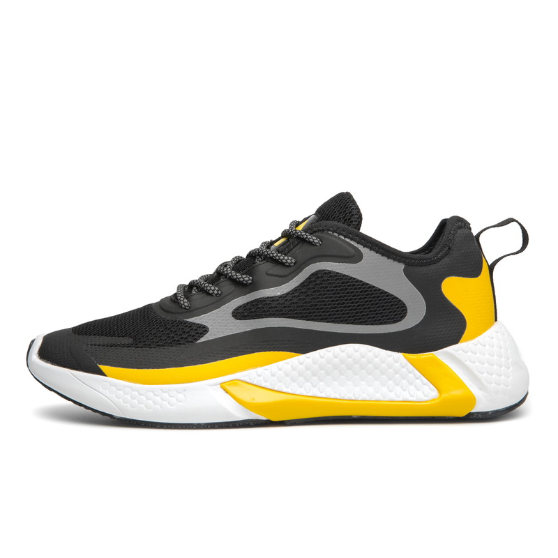 New tech material Factory directly night luminous  men sport shoes customized brand men sneaker men tennis running shoes