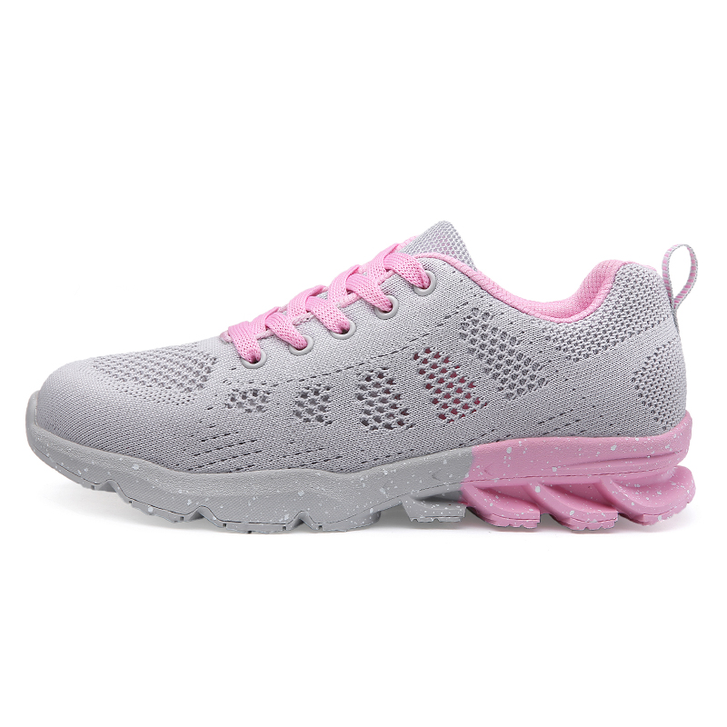 Jinjiang factory knitted upper air cushion men sports shoes and men's casual shoes