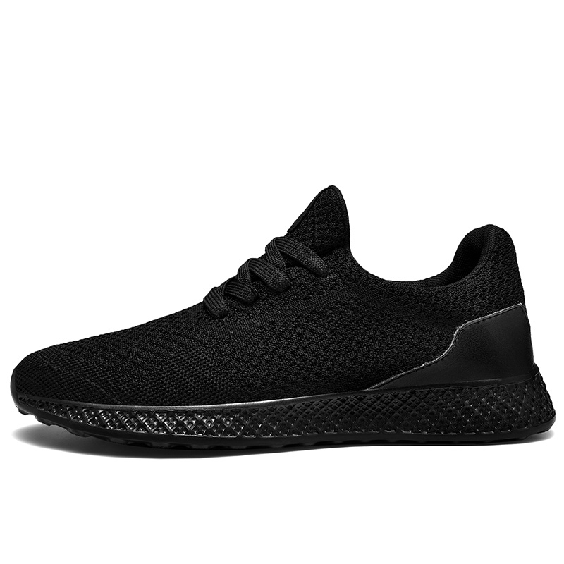 2021 Comfortable fashion flymesh sport men's casual shoes for sale