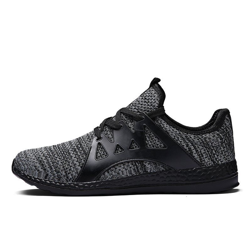 simplicity  lightweight running sneaker  knit upper sport men shoes