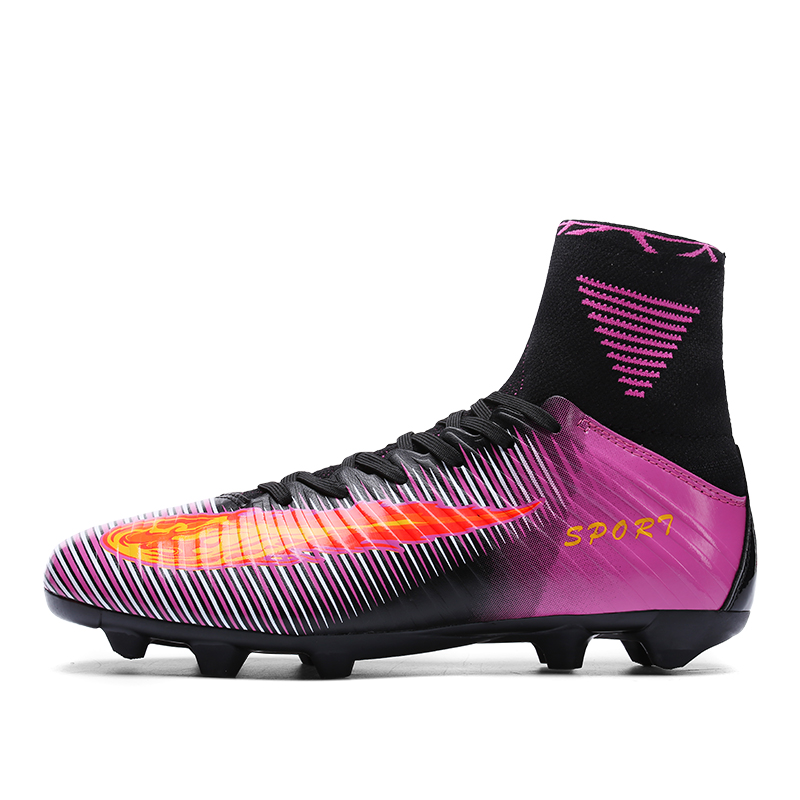 2021 Fashionable elegant Factory Direct High Top football shoes soccer boots outdoor soccer shoes turf soccer shoes