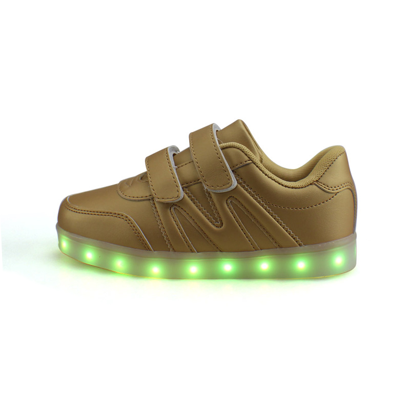 Factory price colorful Factory Direct children casual light up shoes