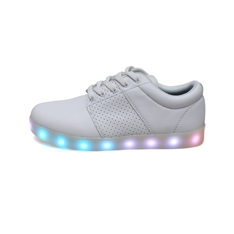 2018 Hot sale stylish colorful Factory Direct men led light up sneakers