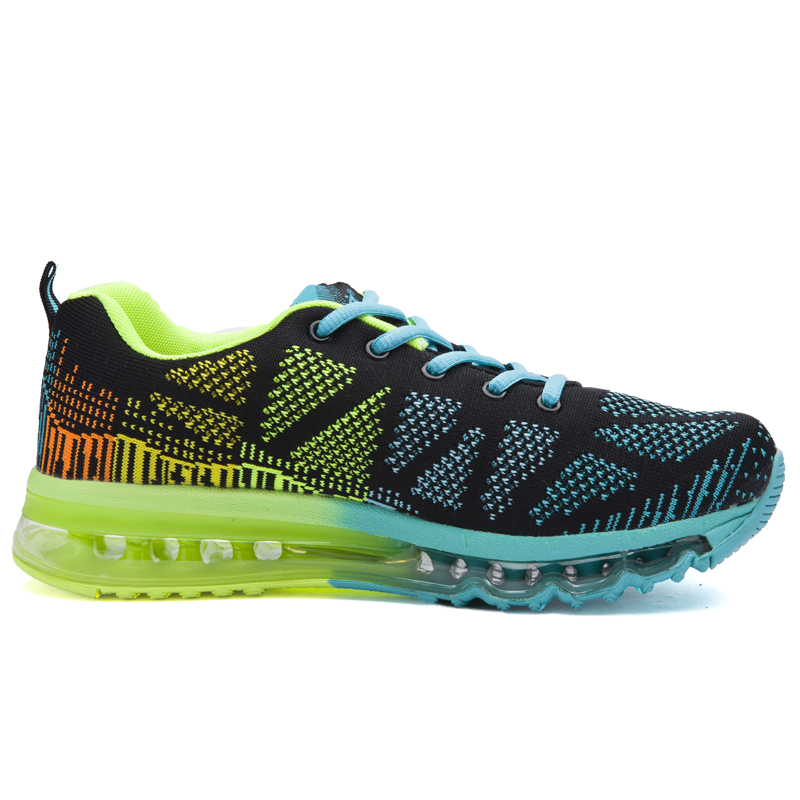 2018 Newest colorful Running shoes men sport shoes Air cushion shoes
