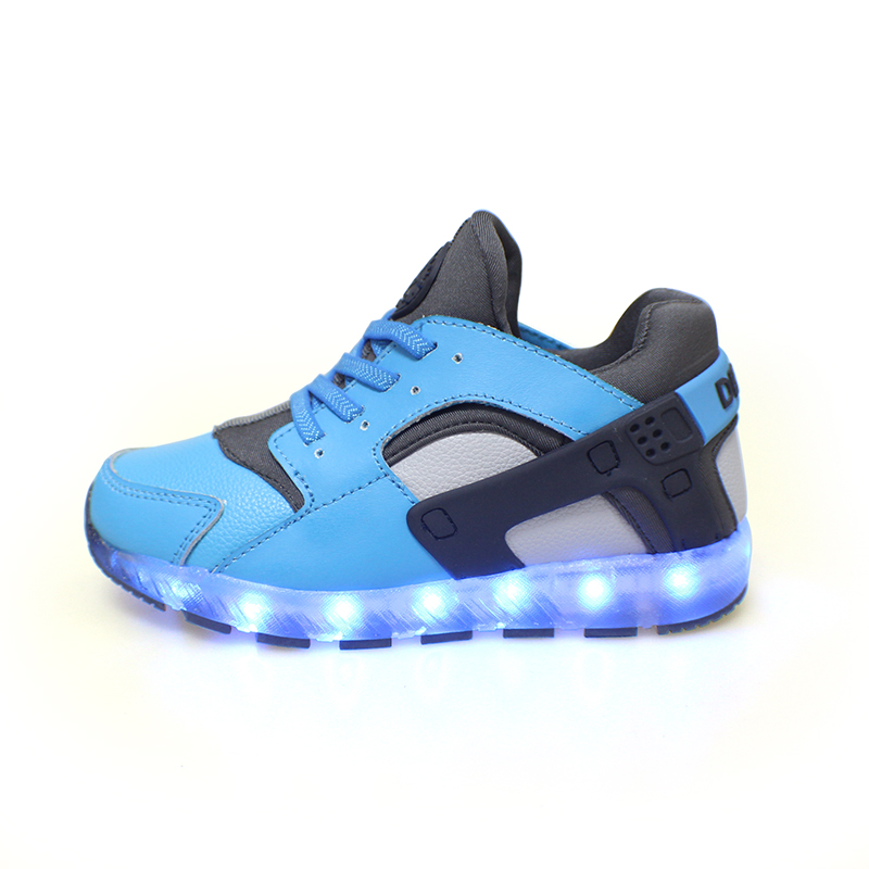 Wholesale unique colorful Factory Direct led street light shoes  kids led  casual shoes