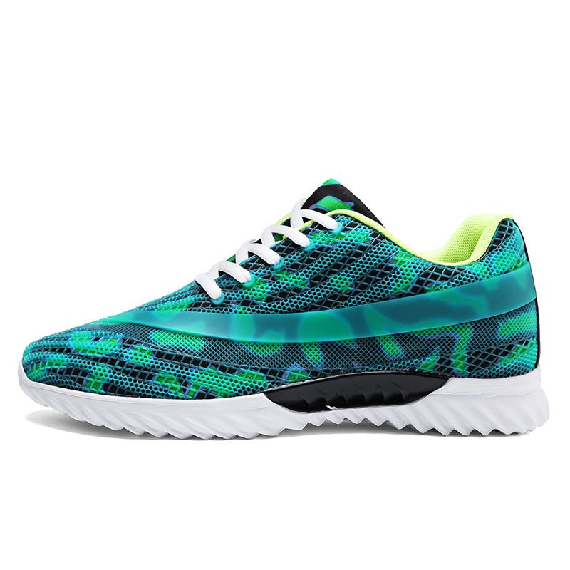 2018 Wholesale colorful athletic lace up men sporty shoes