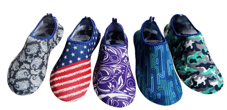 2018 Newest colorful soft shoes beach ballop aqua shoe swoodland shoes