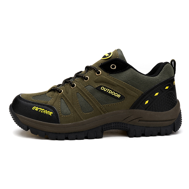 2021 Hot sale comfortable waterproof Ventilation Perspiration hiking shoes for men outdoor shoes