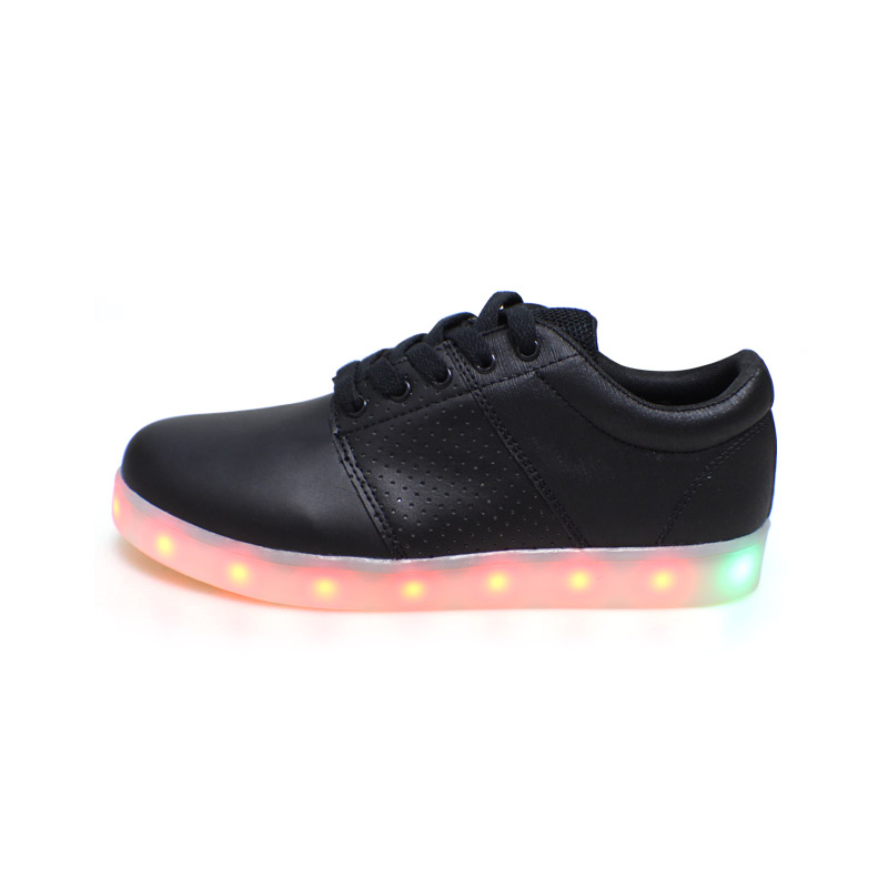 2018 Hot sale stylish colorful factory direct men lighted shoes