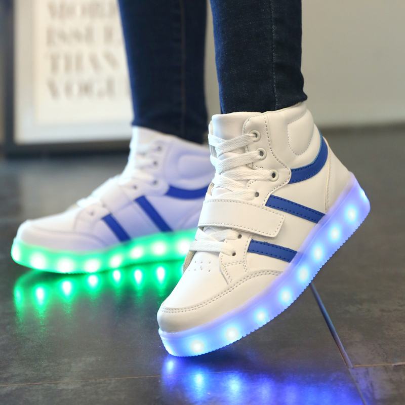 2018 Professional colorful Factory Direct led light luminous led dance shoes