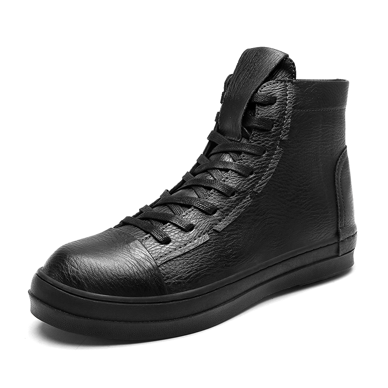 2021 Lowest Price High Top Boots Boys Casual Lace up Shoes Winter Roman Boot Ankle Rubber SLIP-ON Autumn Spring Summer