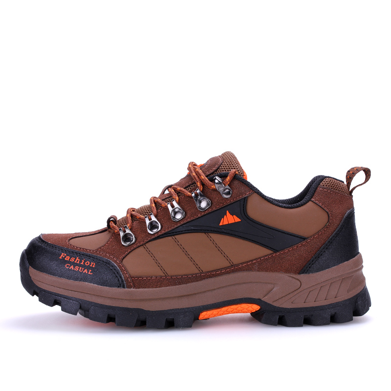 2021 Factory price unique fashion cheap waterproof hiking shoes men waterproof outdoor shoes