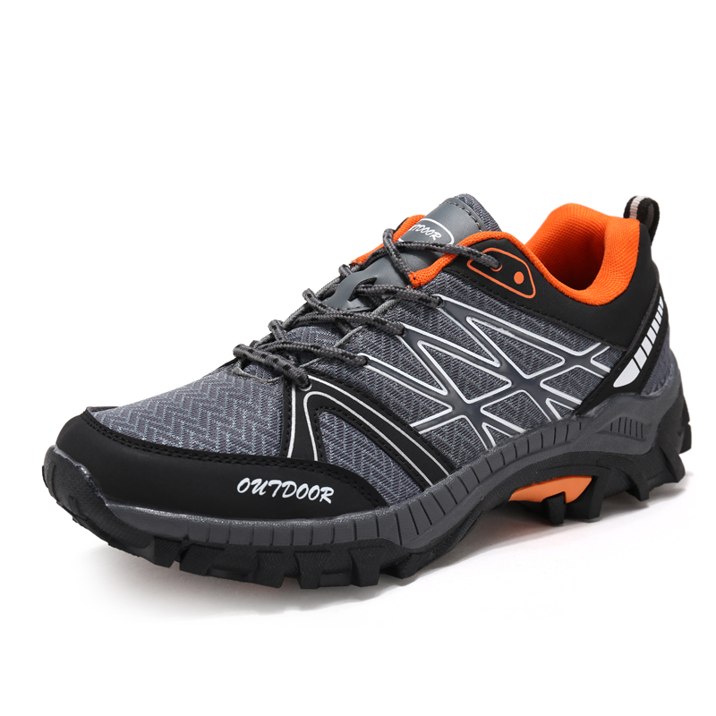 2021 New design comfortable hiking mountain shoes Breathable Outdoor Shoes for Men