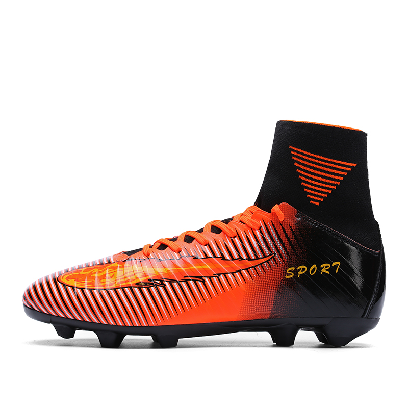 2021 Hot sale Factory Direct High Top football boots outdoor men's soccer shoes
