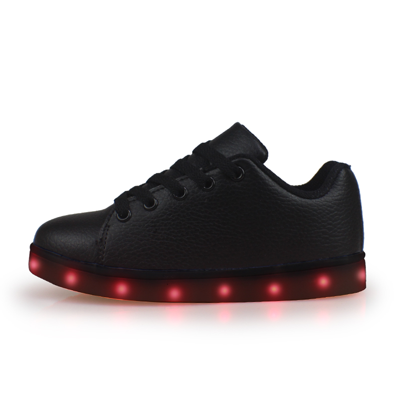 Wholesale  Hot Selling Unisex LED Shoes Kids Led Light Kid Shoes Winter Cotton Fabric