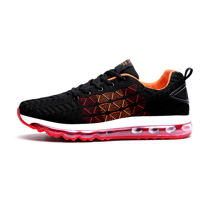 2021 New flying weaving PU air cushion shoes running shoes sports shoes